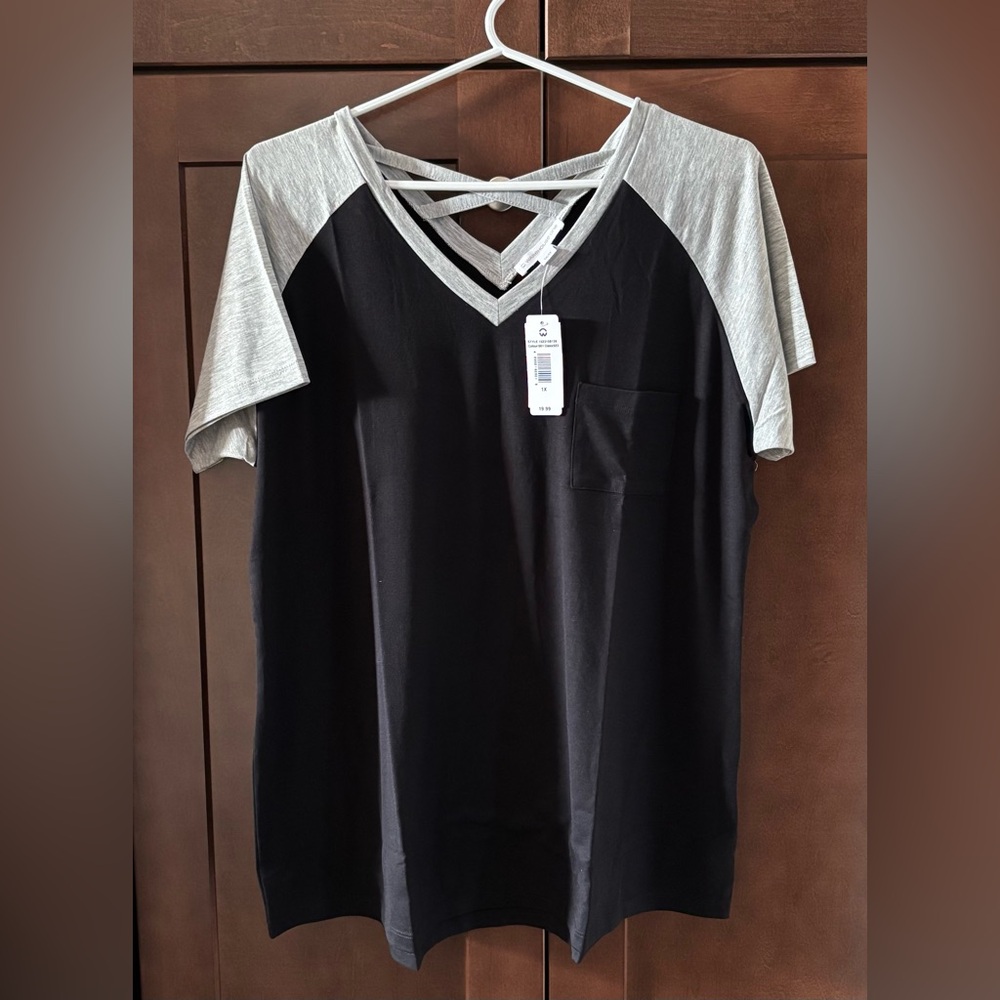 3 for $30. Black and Gray Women's Top